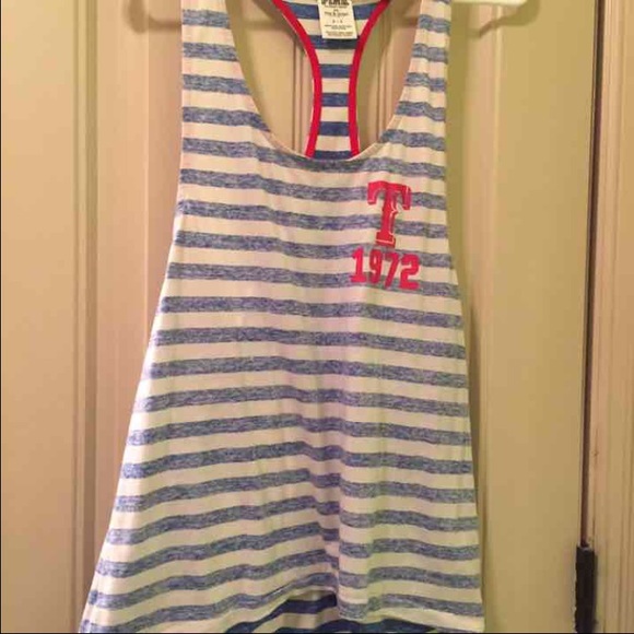 Vs pink Texas Rangers tank