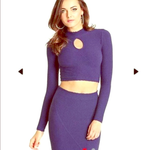 Marciano 2 peice top and midi set XS/S