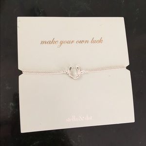 Stella & dot silver bracelet