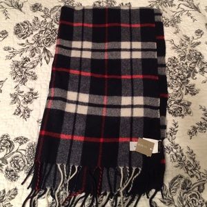 Jcrew flannel scarf