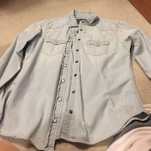 American Eagle button up