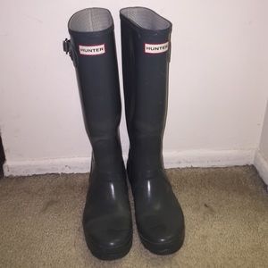 Grey Hunter Boots
