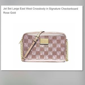 Michael Kors Rose Gold Crossbody
