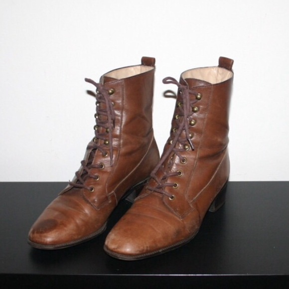 Vintage Witchy Boots in Brown - Picture 1 of 4