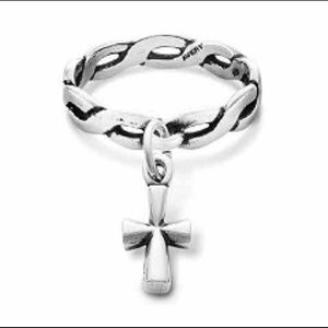 James Avery St Teresa Dangle Cross