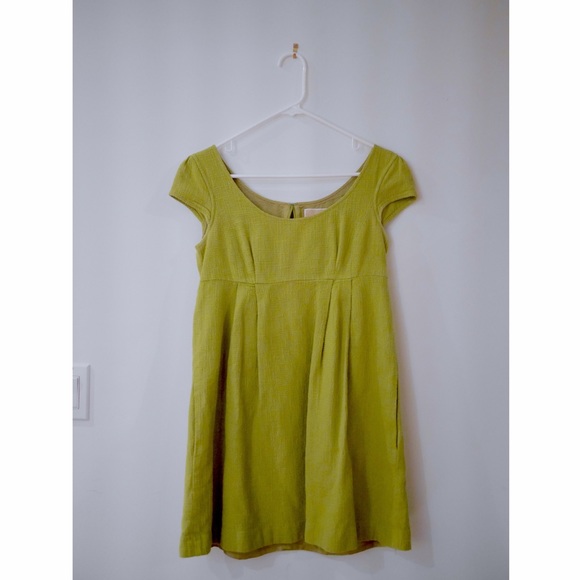 Michael by Michael Kors Baby Doll Dress LIME!!Sz 6