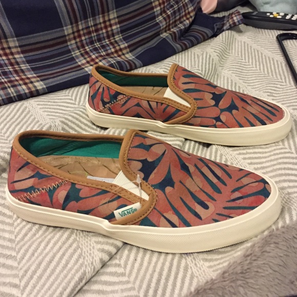 RESERVED. Seea x vans shoe collab. Slip ons
