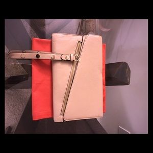 Nude clutch, never worn