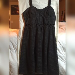 Tribal cutout dress