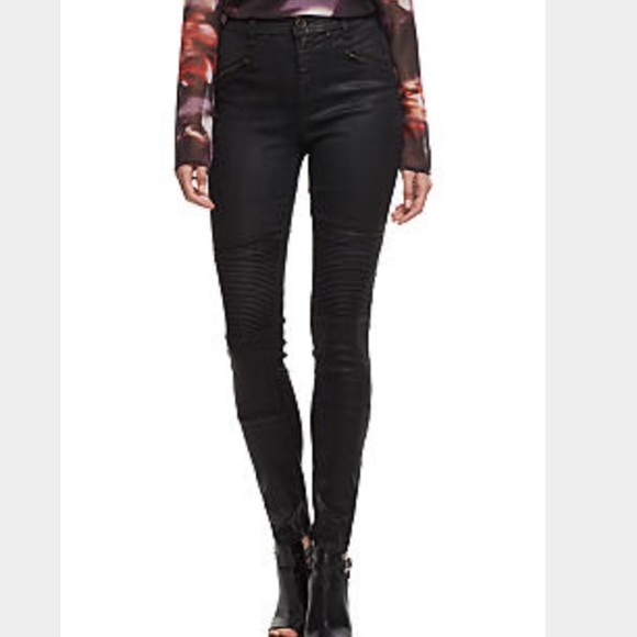 Kind Of Sexy Skinny Moto Jeans