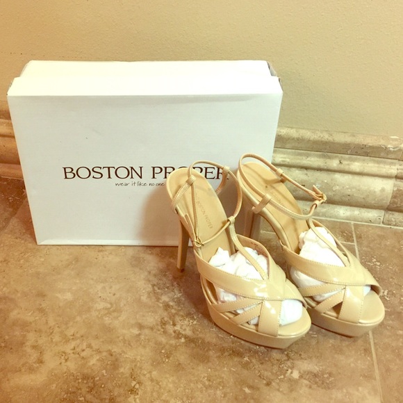 Boston Proper Nude Heels