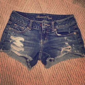 American Eagle jean shorts