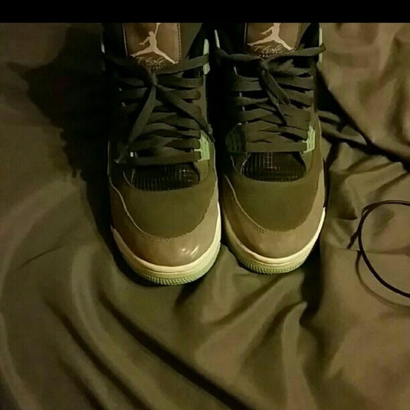 jordan 4 green glow - Picture 3 of 4