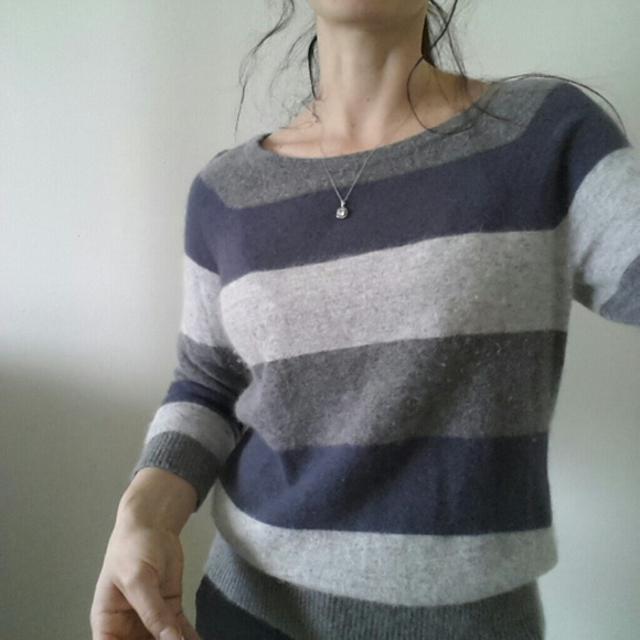 KENAR  ANGORA SWEATER BOATNECK