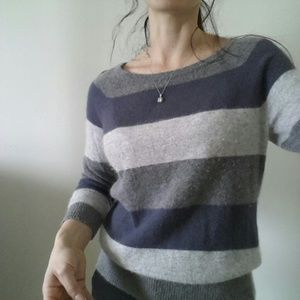 KENAR  ANGORA SWEATER BOATNECK