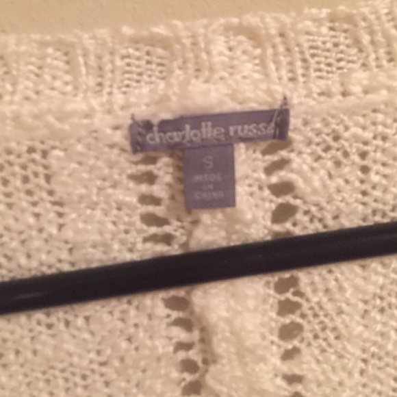 Charlotte Russe off-white sweater - Picture 2 of 4