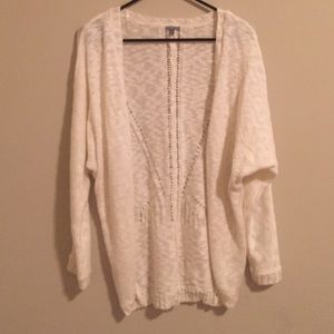 Charlotte Russe off-white sweater