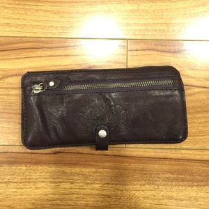 Lucky Brand Soft Flat Genuine Leather Wallet