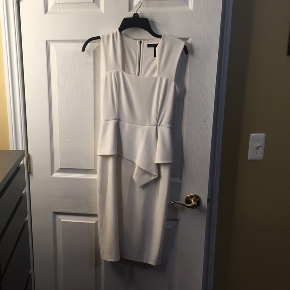 White Bcbg dress