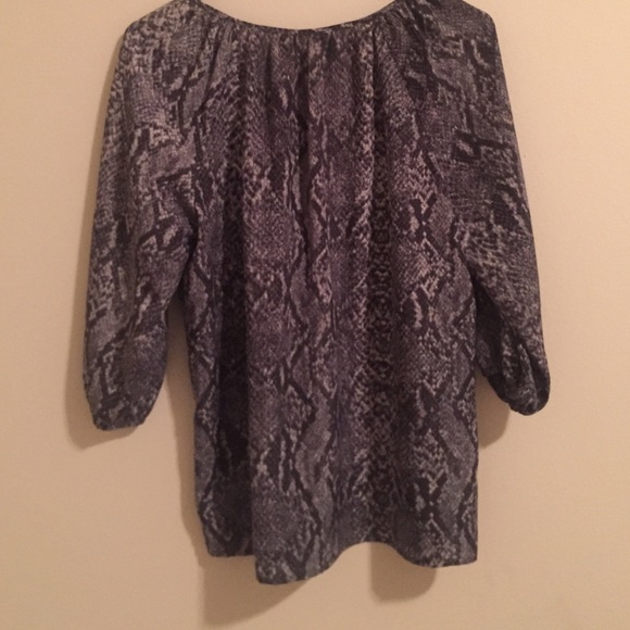 Snakeskin blouse from The Loft - Picture 4 of 4