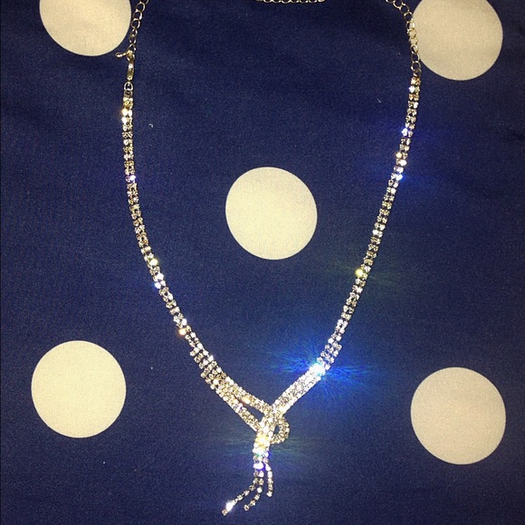 Strass crystal necklace. 💎