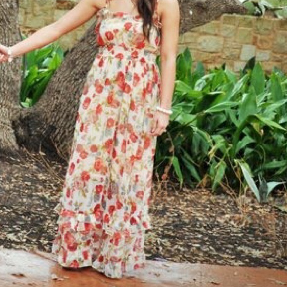 Beautiful maxi dress from Dillards - Picture 2 of 4