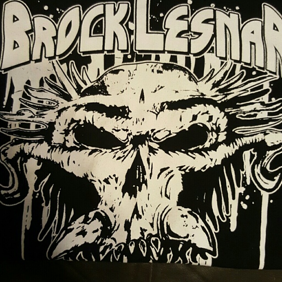wwe authentic gear Brock Lesnar t shirt - Picture 1 of 3