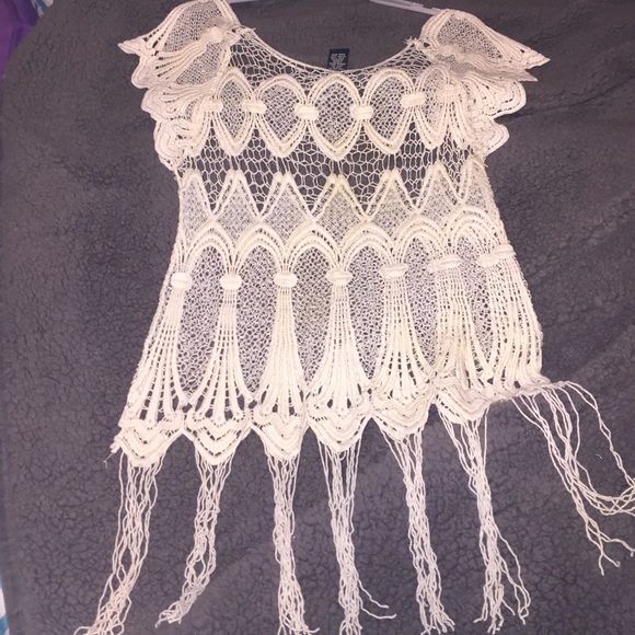 Lace cover up
