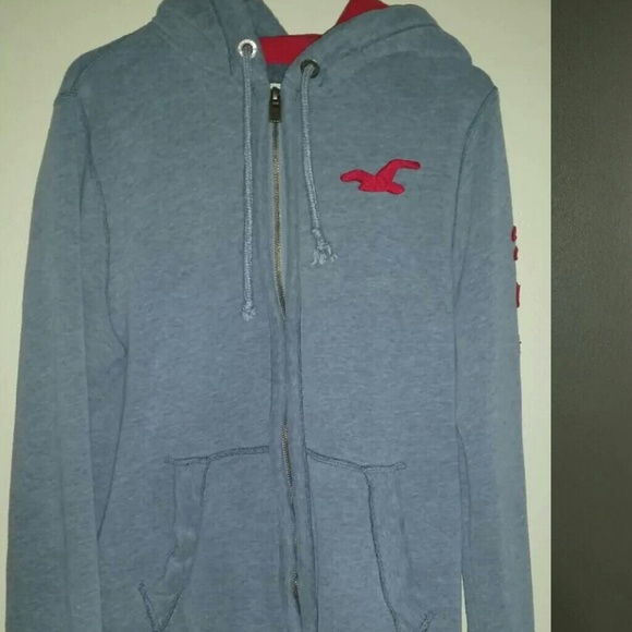 MENS hollister zip up hoodie
