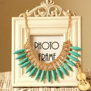 Green Turquoise Necklace!