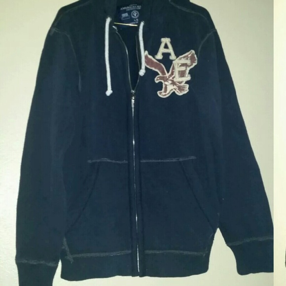 MENS american eagle zip up hoodie