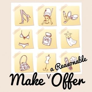 Love Reasonable Offers!!!!