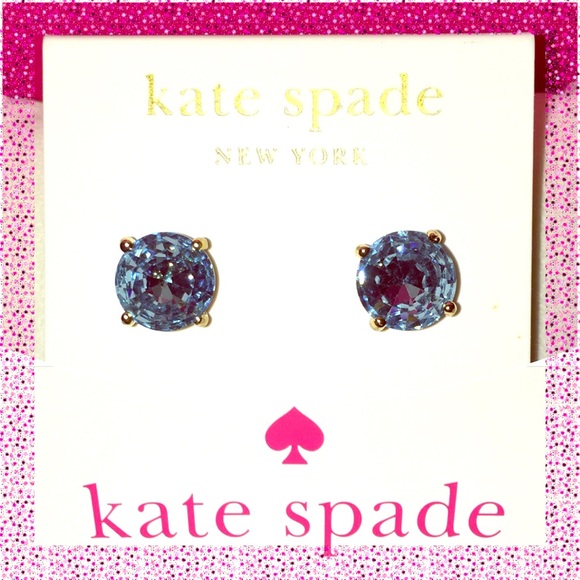 kate spade Jewelry - Take 35% Off 🍁Kate Spade ♠️ Blue Gumdrop Earrings