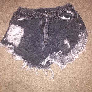 High waist shorts