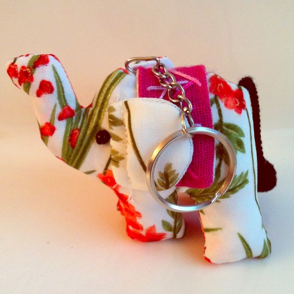 Cute Lucky Elephant Keychain