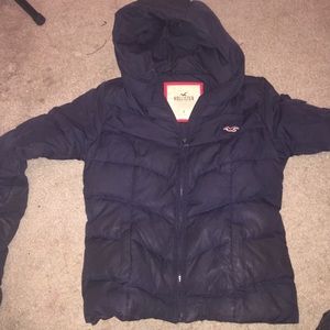 Hollister puffy jacket