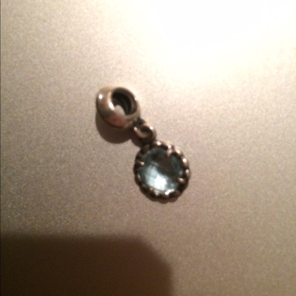 Pandora blue pendant