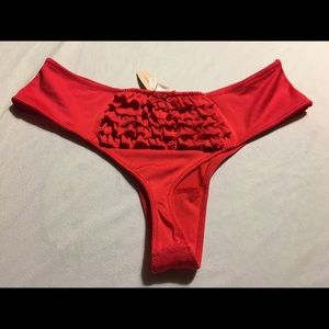Red thong