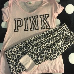 Pink Victoria's Secret PJs