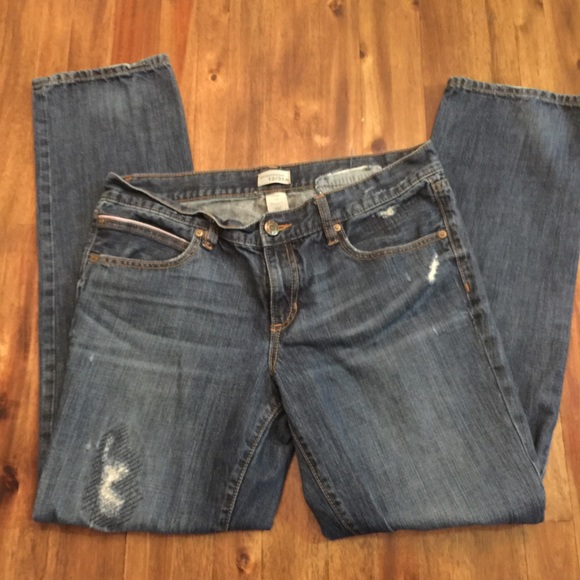 Gap 12/31 boyfriend slim jeans