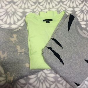 3 forever 21 sweaters!
