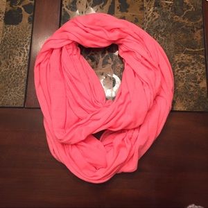 Pink A&E infinity scarf