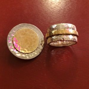 Silpada slide and ring