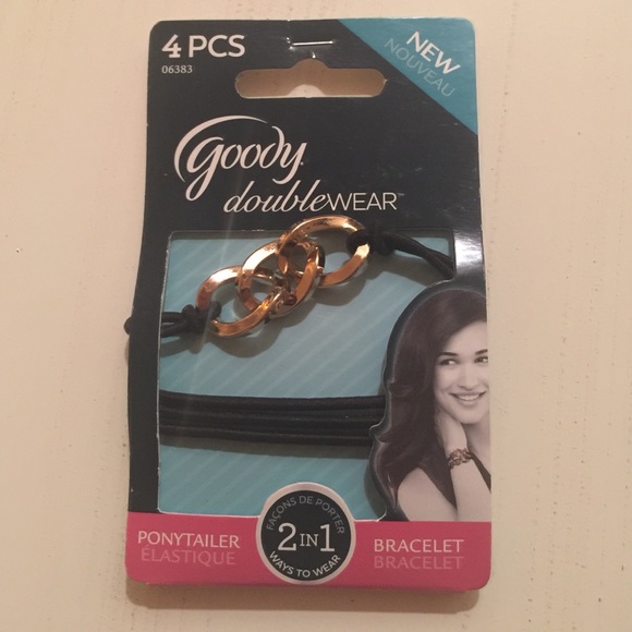 Goody Accessories Nwt Double Wear Ponytail Hair Tie Bracelet