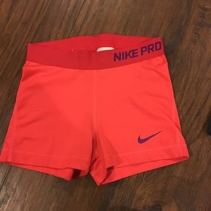 Nike pros. Size: Small