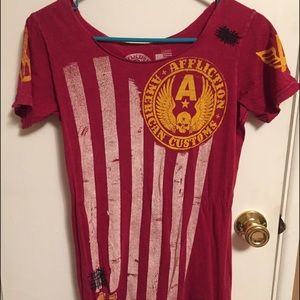 Large red affliction