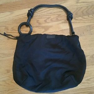 Black hobo bag