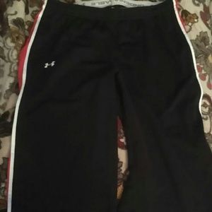 MENS under armour long basketball shorts