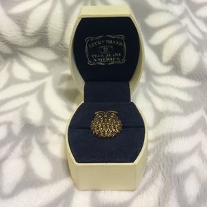 Lucky brand owl ring