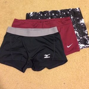 Lot of 3 workout tights